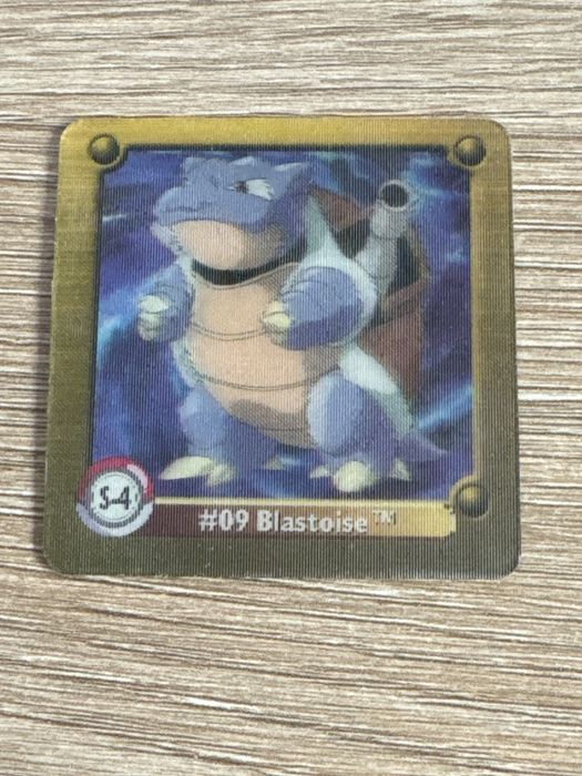 Pokemon S-4 Blastoise Special 3-D Chase Artbox