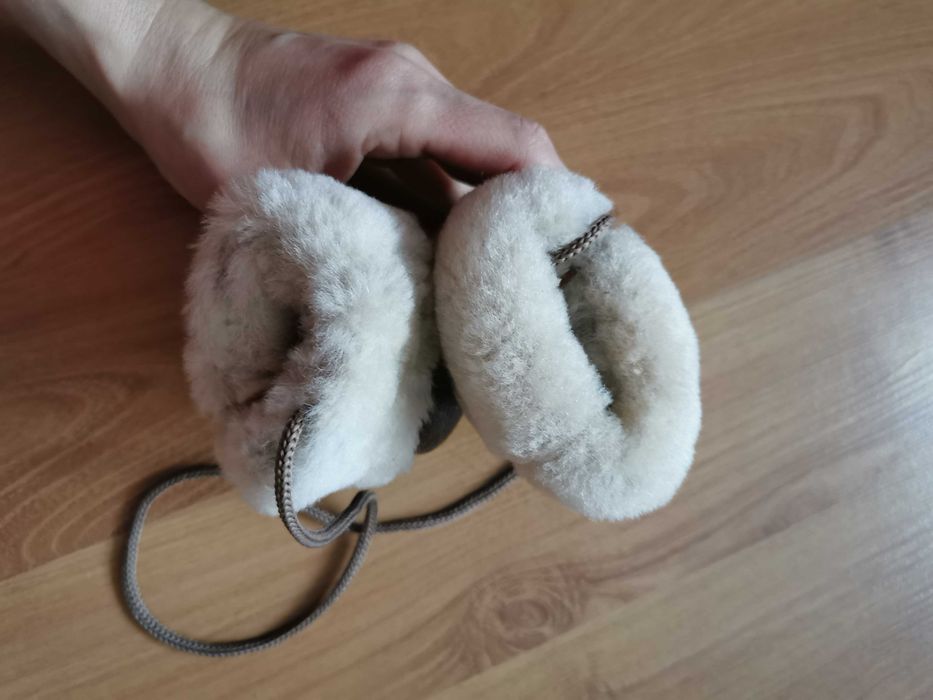 Rękawiczki ocieplane kożuszek