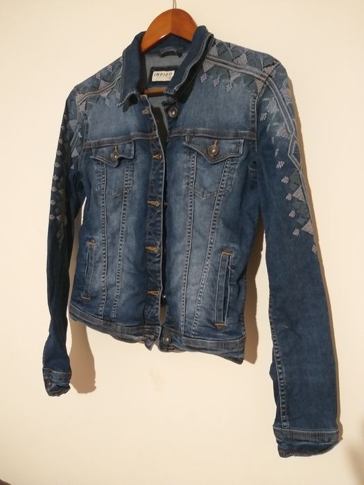 Kurtka dżinsowa katana Marks&Spencer Aztec S 36