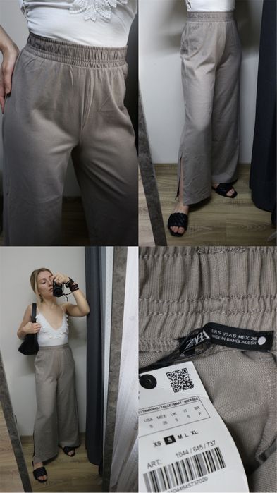 5 брюки палаццо Жіночі лляні, карго, джинси. штани zara