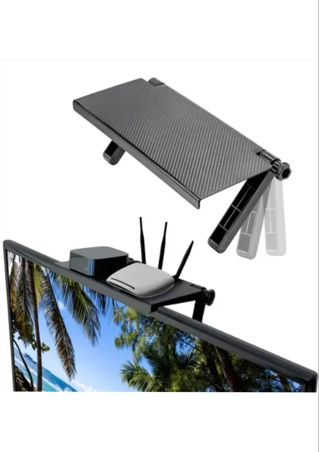 Держатель подставка на телевизор/монитор Screen Top Shelf: 91 грн ...