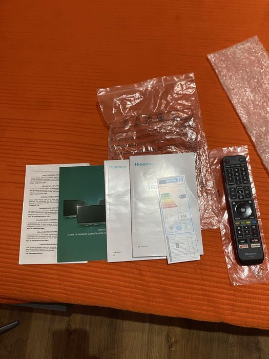 Smart TV Hisense 55” 4K — Muito Bom Estado