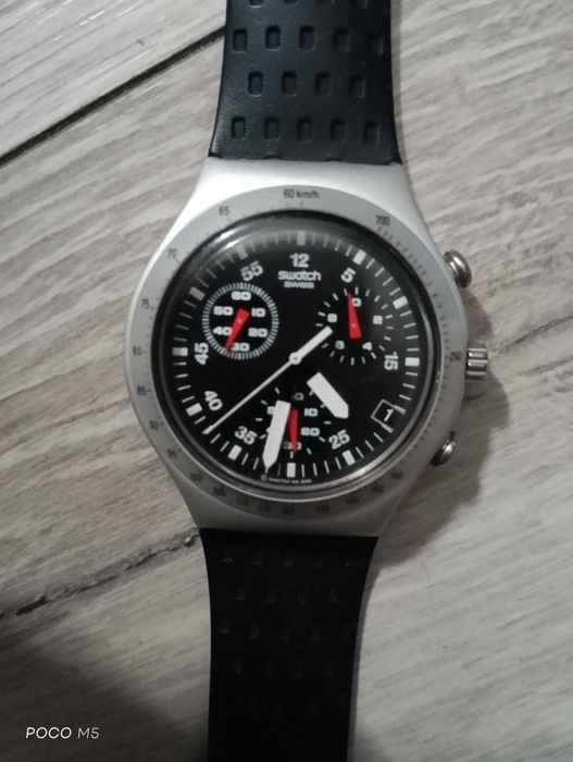 Наручний годинник на батарейці Swatch Irony оплата частинами
