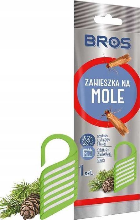 Bros - Zawieszka Na Mole Cedrowa - 10 Szt.