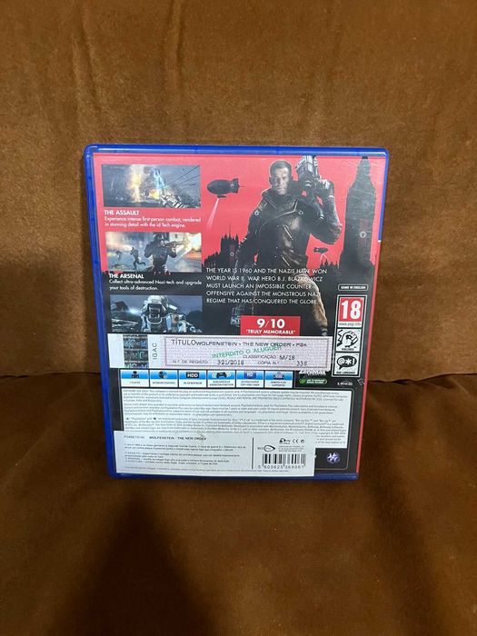 Jogo Playstation 4 Wolfenstein The New Order