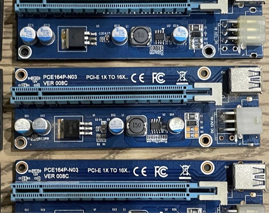 Райзер (Rizer) 6 pin