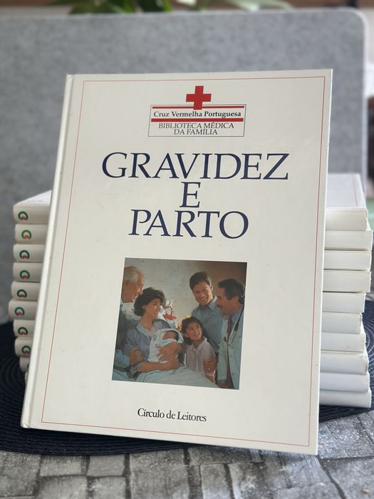 Coleção Completa "Biblioteca Médica da Família" – Cruz Vermelha (12 Vol.)