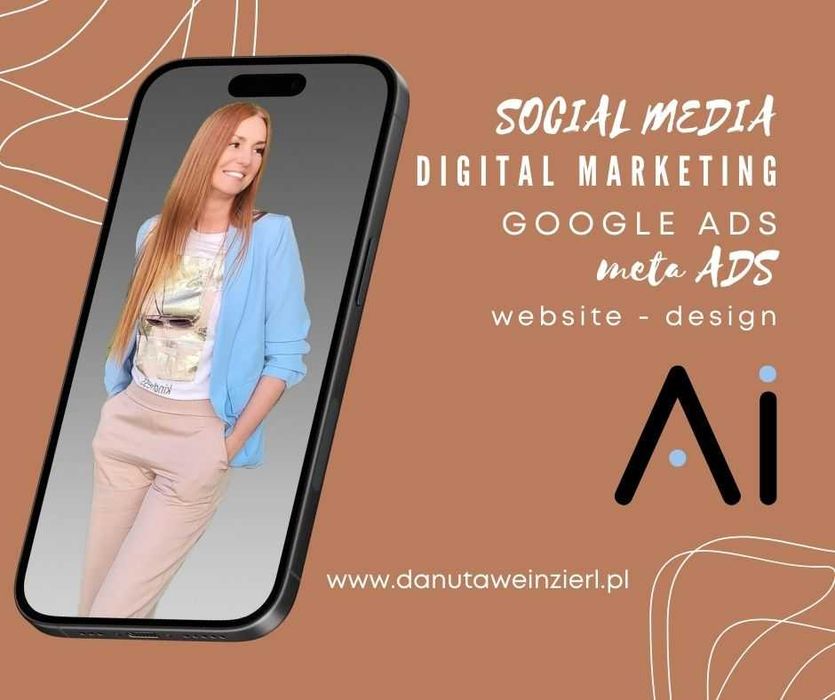Buduję markę firmy w social media | Meta ADS | Google ADS | budowa www