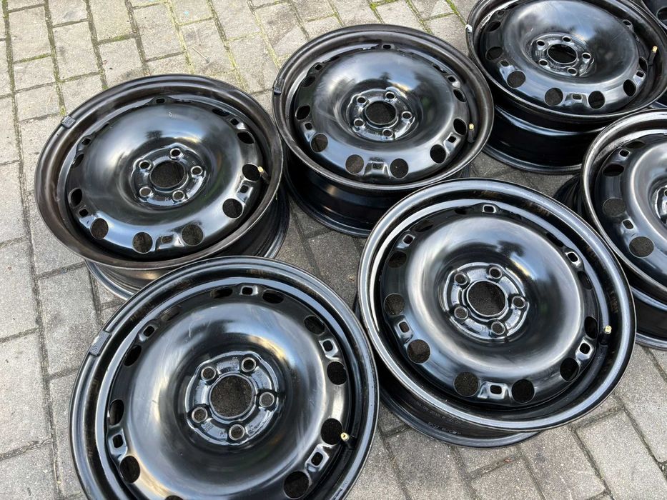 FELGI STAL STALOWE 15 Skoda Seat Audi VW 5x100 6J ET43 / ET38 ORG