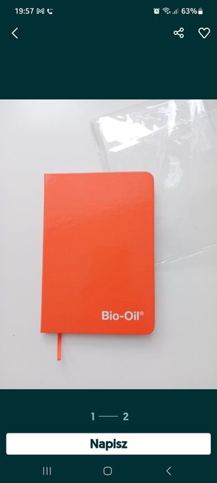 Nowy notes, notatnik A 6 twarda okładka