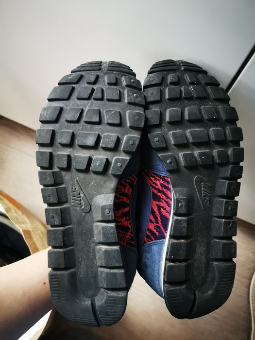 Buty sportowe damskie niebieskie różowa panterka Nike Air r. 39