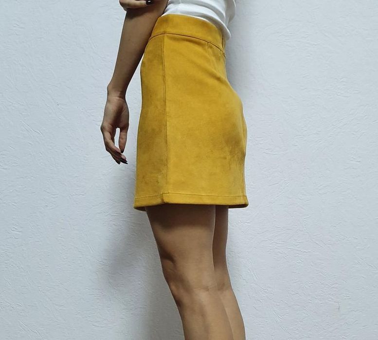 Замшевв спідниця