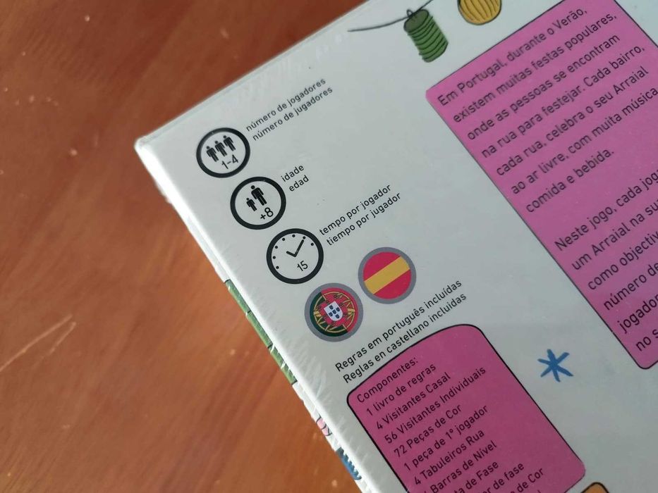 Jogo de Tabuleiro Arraial (Mebo Games)