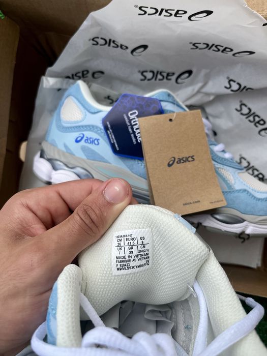 Asics Gel NYC cream Artic