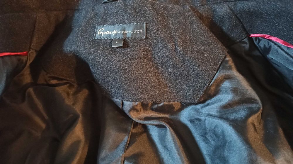 Męski płaszcz kurtka wool L George