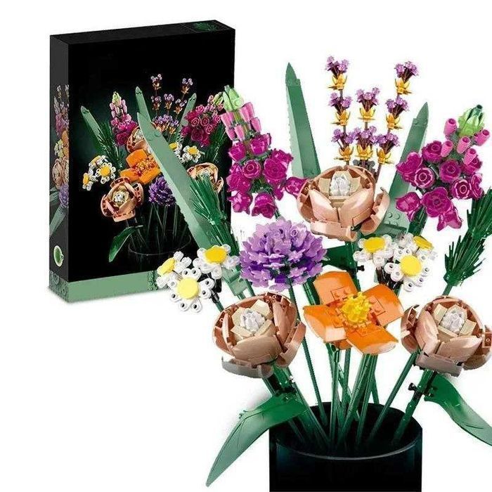 Конструктор Botanical Романтичний Букет 756 деталей сумісний з Lego (Код1003)