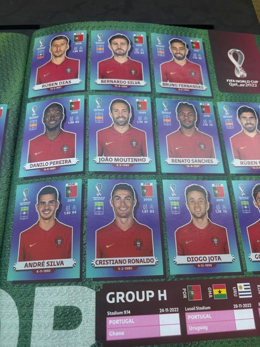 Caderneta completa mundial 2022
