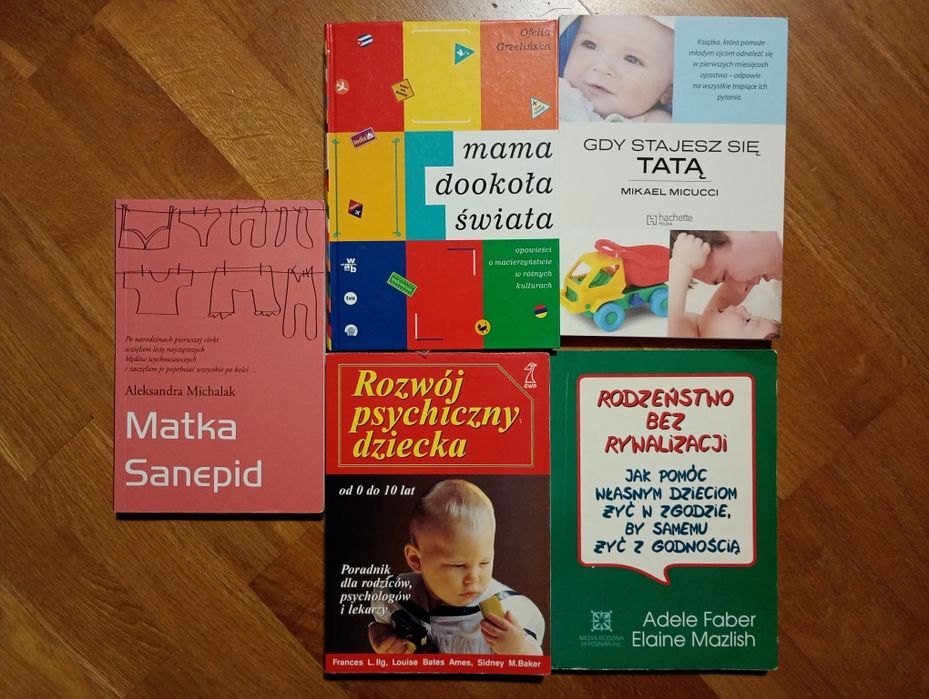 5 książek o wychowaniu dziecka