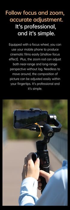 Estabilizador Aochuan Smart S2 Gimbal Para Smartphone SELADO