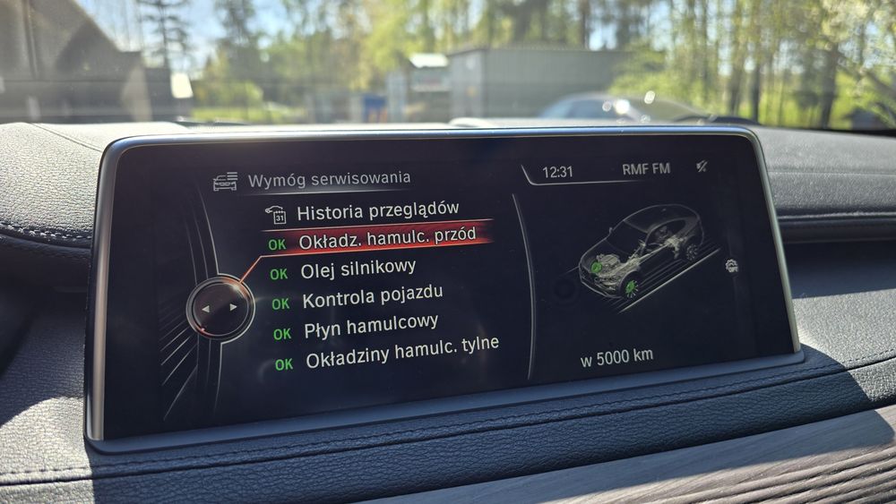 BMW X6 F16 40d  313km