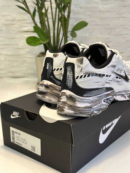 Кросівки Nike Initiator Custom White Black | кроси Найк Інітіатор Кастом білого кольору текстиль