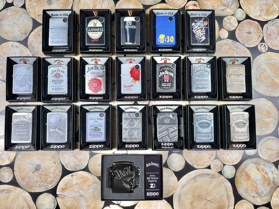 Запальнички Zippo із колекції Alcohol нові