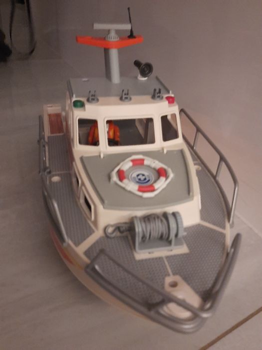 Duży zestaw Playmobil ratownictwo wodne