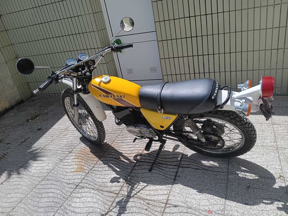 Moto Kawasaki ks 125