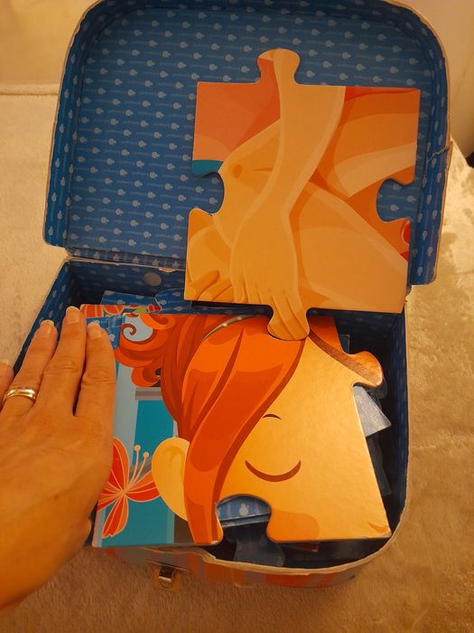 Mega puzzle - Dançarina (3-5 anos) em mala