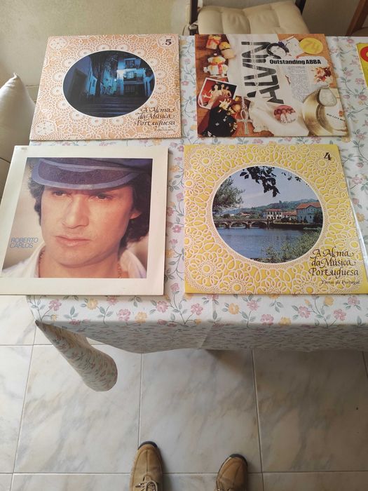 Discos vinil antigos