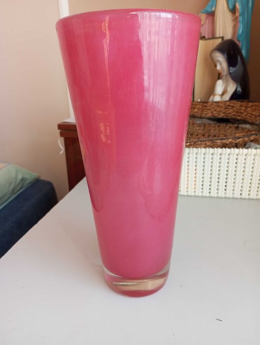 Ваза скляна ручної роботи