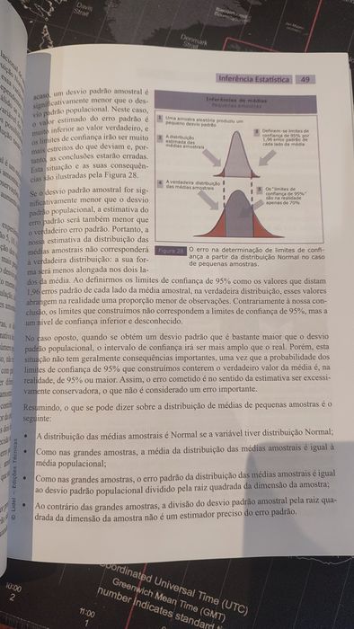Livro Novo Bioestatística, investigação