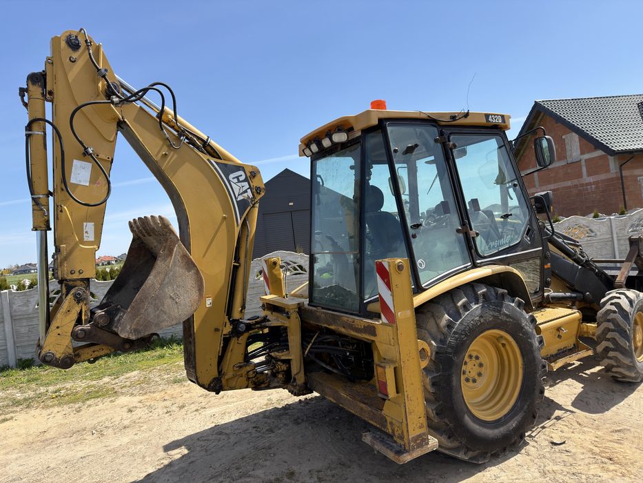 Caterpillar 432D premier 5 biegow koparko ładowarka cat 432d