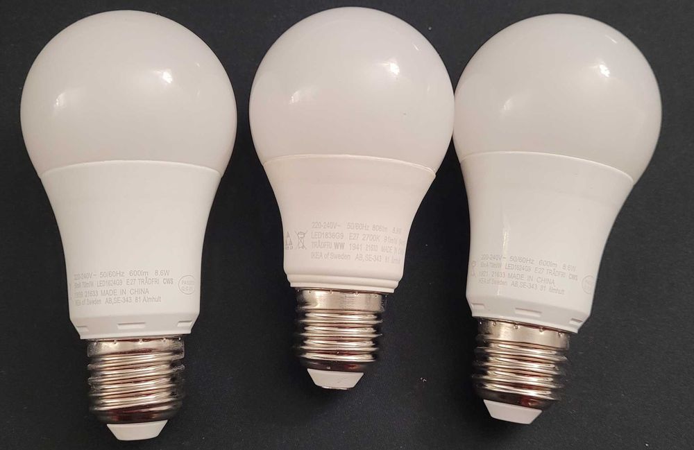 26.02.02 - IKEA TRADFRI Lâmpadas Smart LED E27 600lm/806lm