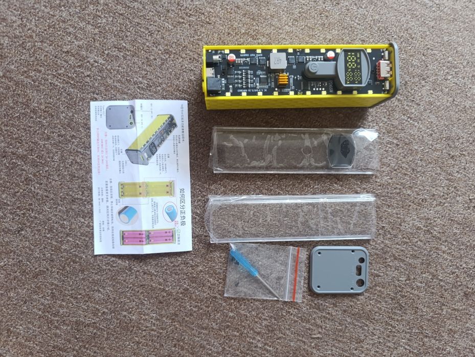 Корпус для сборки повербанка 65w+выход dc