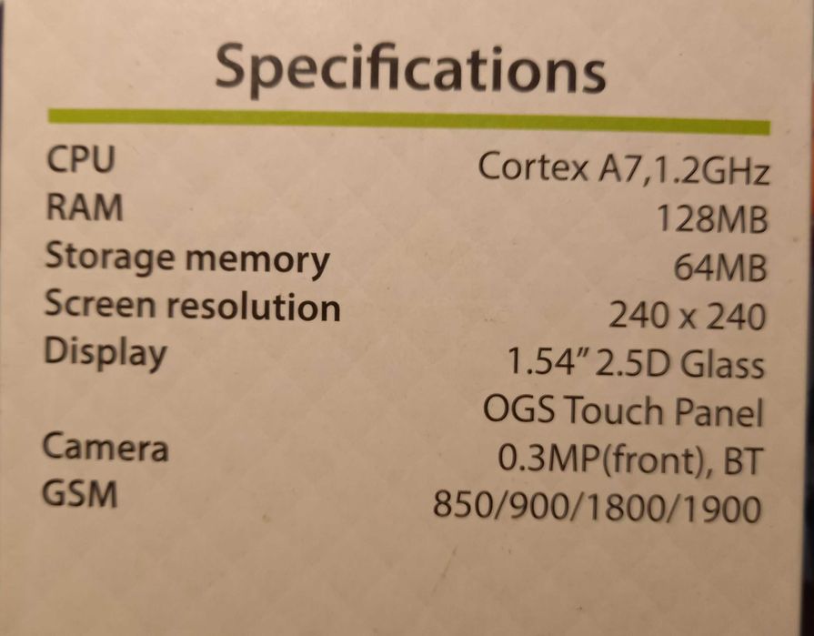 Smartwatch com telemóvel