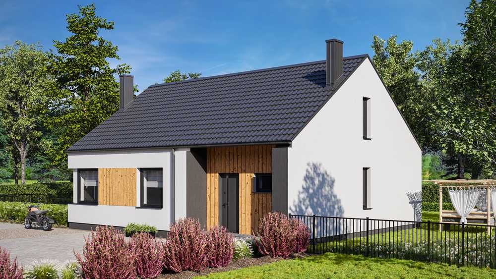 Dom jednorodzinny wolnostojący Łupiński Development Polecam