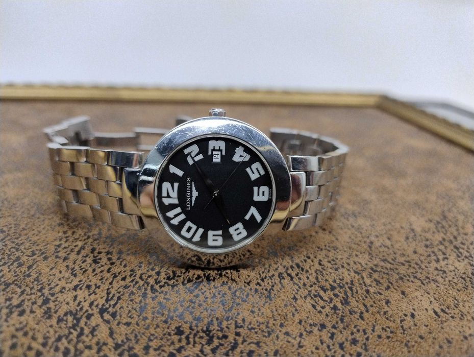Oryginalny Zegarek Longines Stalowy na Bransolecie !! Piękny model