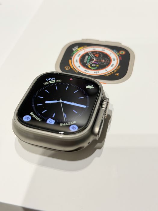 Apple Watch Ultra 1 49mm Titanium GPS + Cellular | IDEALNY | 86% | KOMPLET