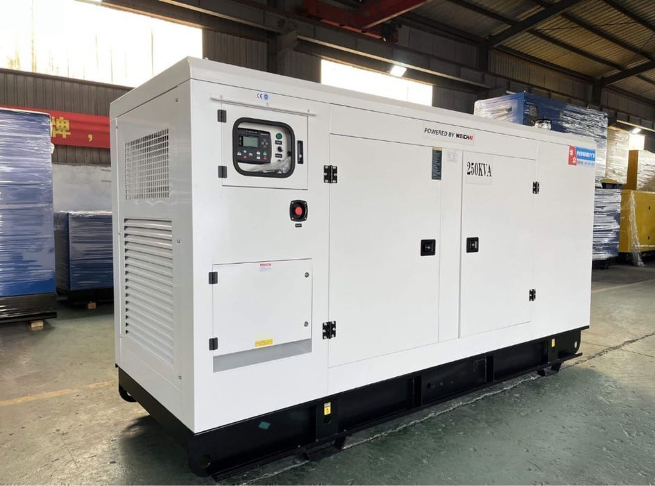 Склад! Электростанция дизельная, генератор 3-фазный до 500 кВт