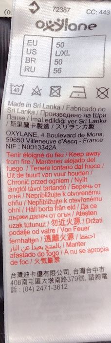 Męskie kąpielówki Decathlon L/XL