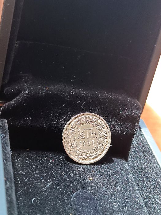 Moeda Swiss Franc 1969