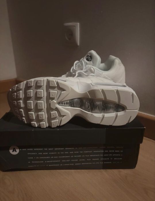 Nike air max 95 all white