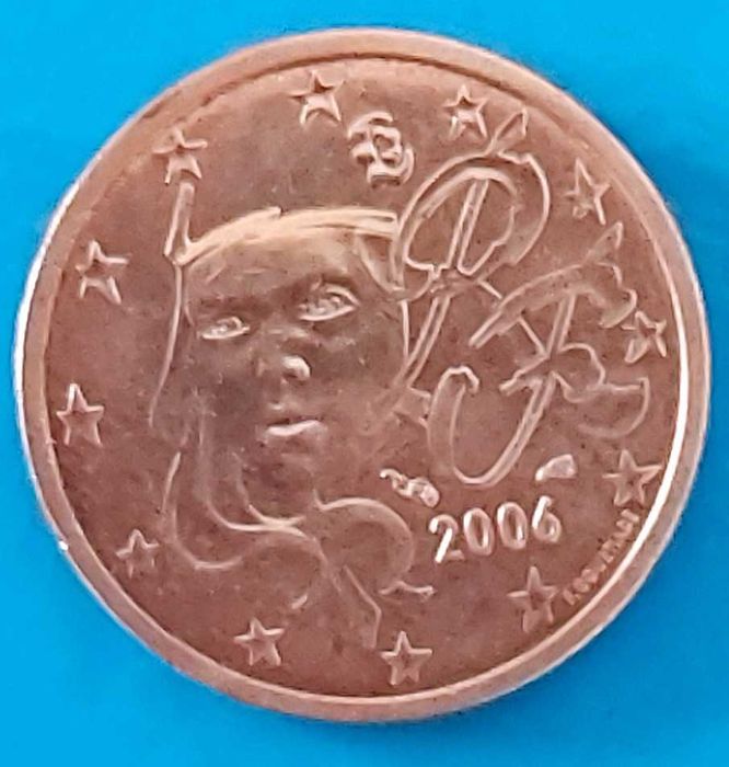 2 Euro Cents Coin from France, 2006