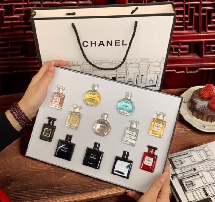 Набір парфумів Gucci, Chanel, Jo Malone