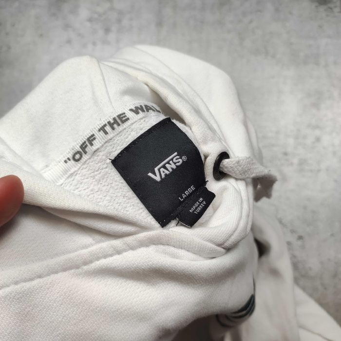 MĘSKA Bluza PREMIUM Bawełna z Kapturem Hoodie Vans Off The Wall