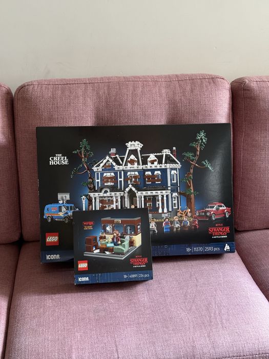 LEGO 11370 ICONS - Stranger Things: Dom Creelów + 40891 Stacja WSQK