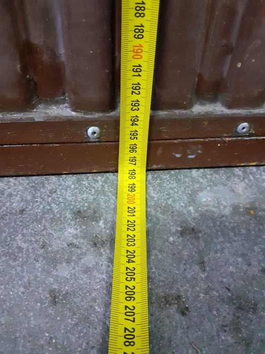 Portão ferro em 3 partes