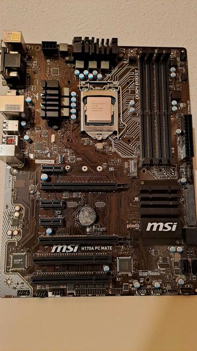Bundle Intel Core i5-6500 / Board MSI H170A PC Mate LGA 1151
