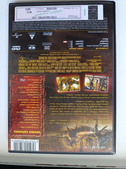 DVD o rei escorpião